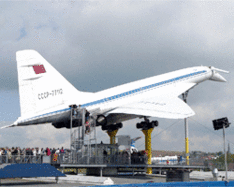 Aeroflot’s Tu-144 displayed at the Museum Sinsheim in Germany