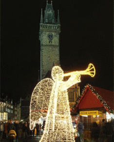 Christmas market in Prague